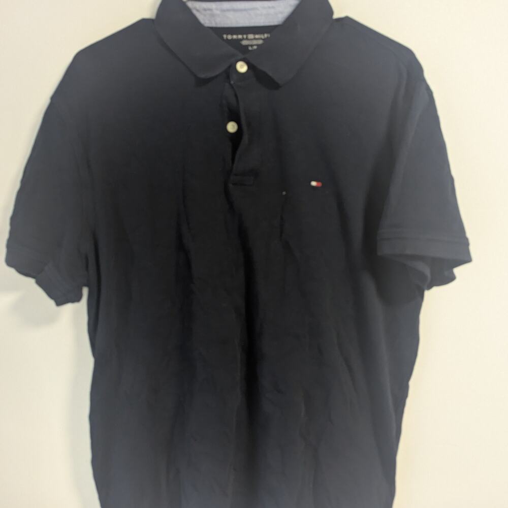 Tommy Hilfiger Men's Navy Polo Shirt
